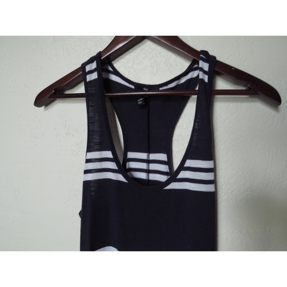 GAP Dresses & Skirts - GAP Maxi Dress, Striped Navy Blue Size Medium